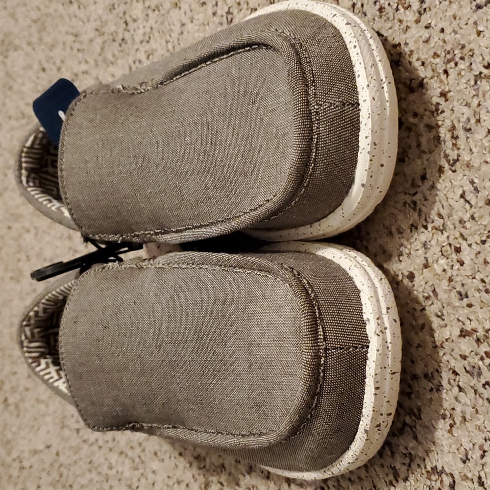 💥 3/$30 George Memory Foam Hey Dude Style Canvas Loafer Slip on Beach Shoes - Picture 8 of 9